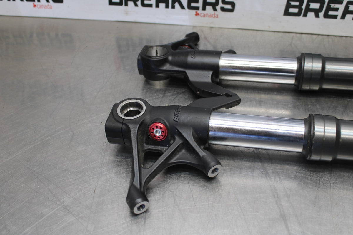 16 DUCATI 959 PANIGALE FRONT FORKS SHOCK SUSPENSION SET PAIR BB912