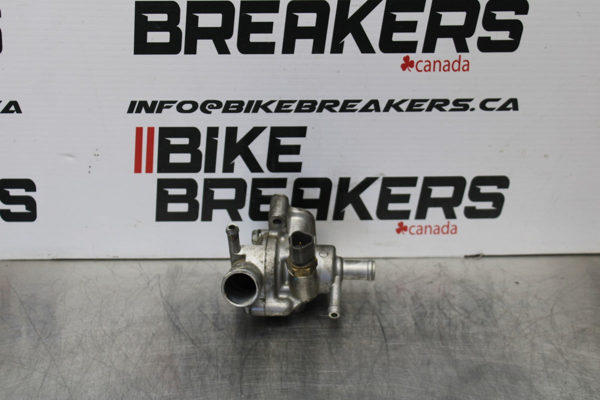 01-06 HONDA CBR600F4I THERMOSTAT W HOUSING ASSEMBLY BB185