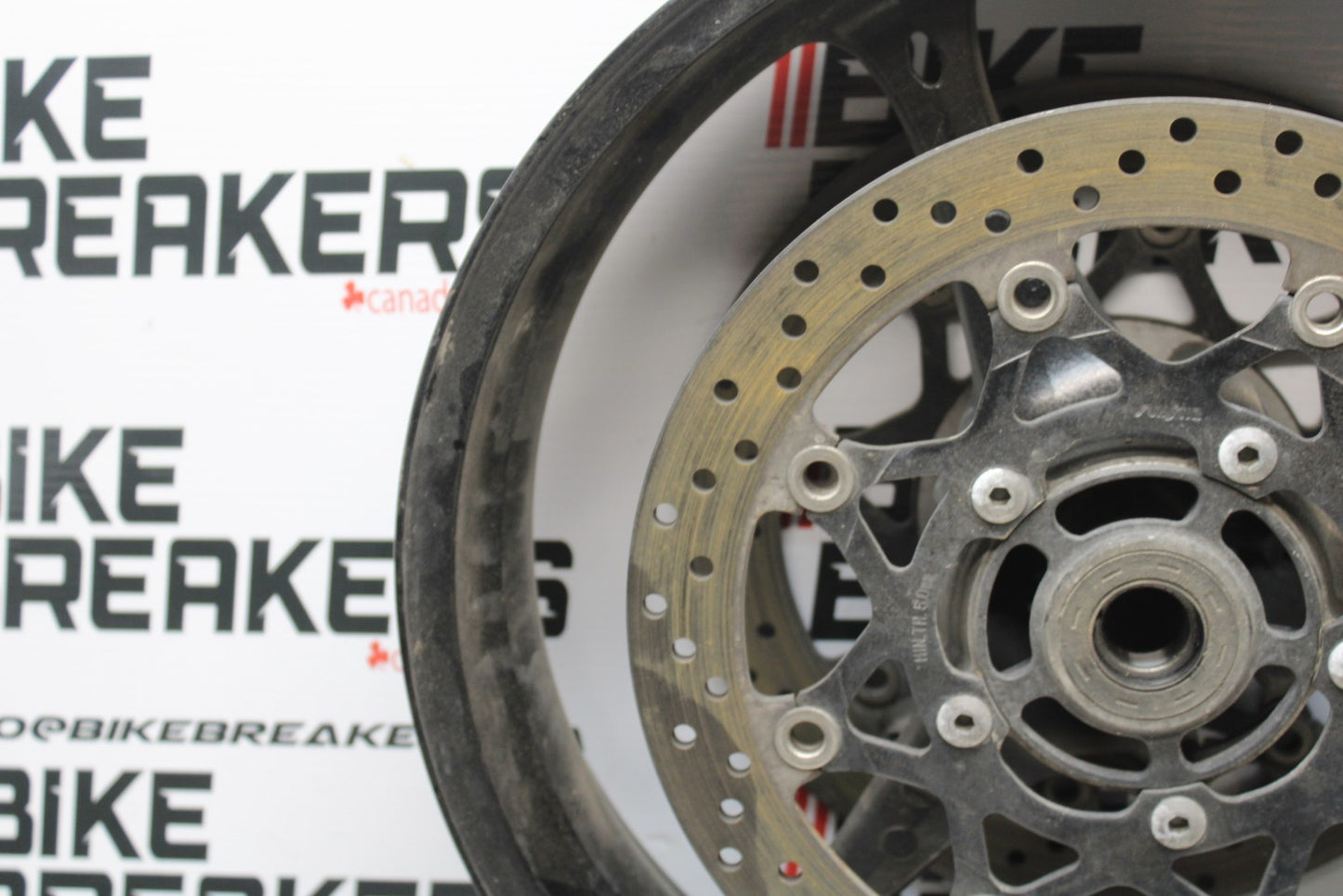 06-07 SUZUKI GSXR 600 FRONT WHEEL FRONT RIM & ROTORS BB170 