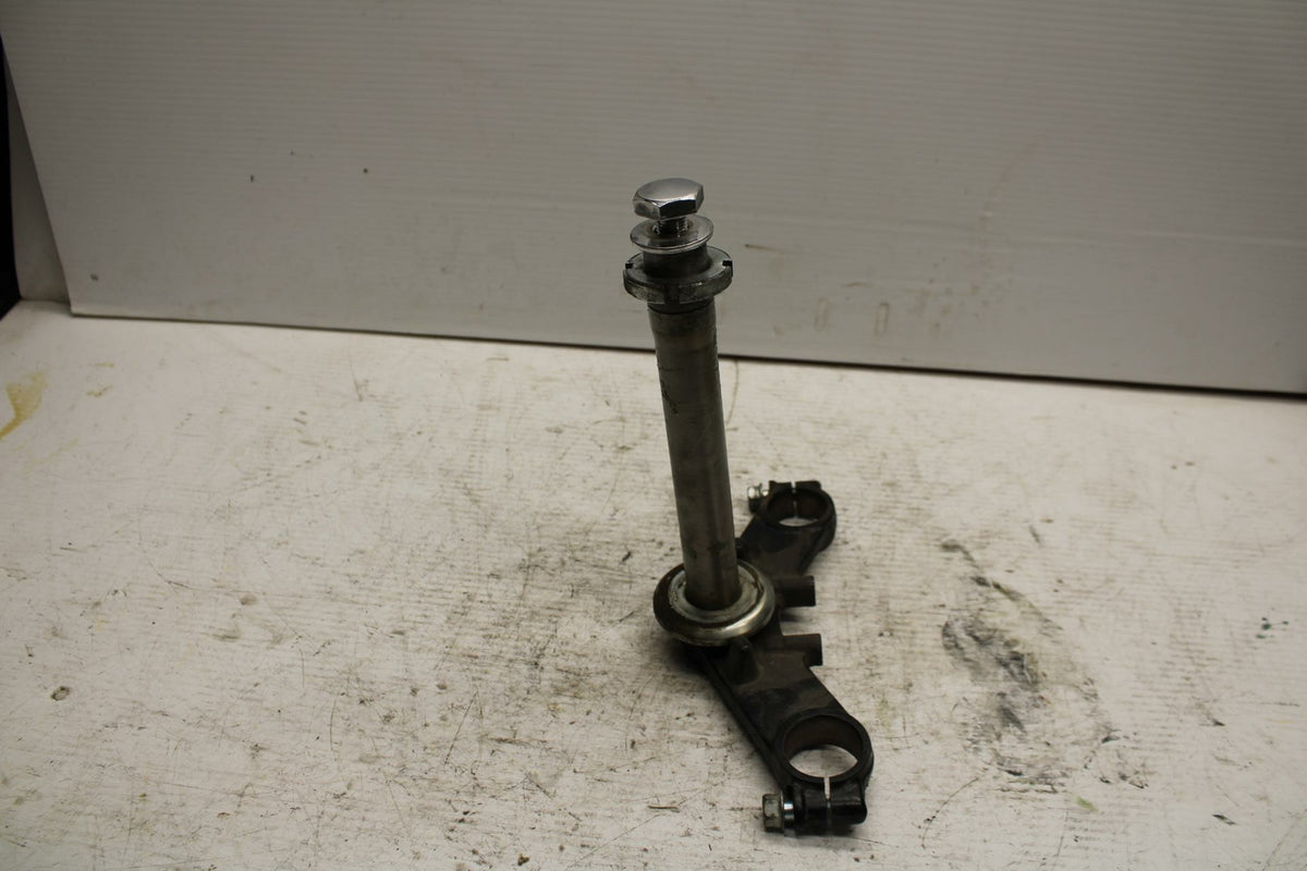 90-07 KAWASAKI ZZR 250 FRONT FORKS CLAMP LOWER TRIPLE TREE STEM BB298