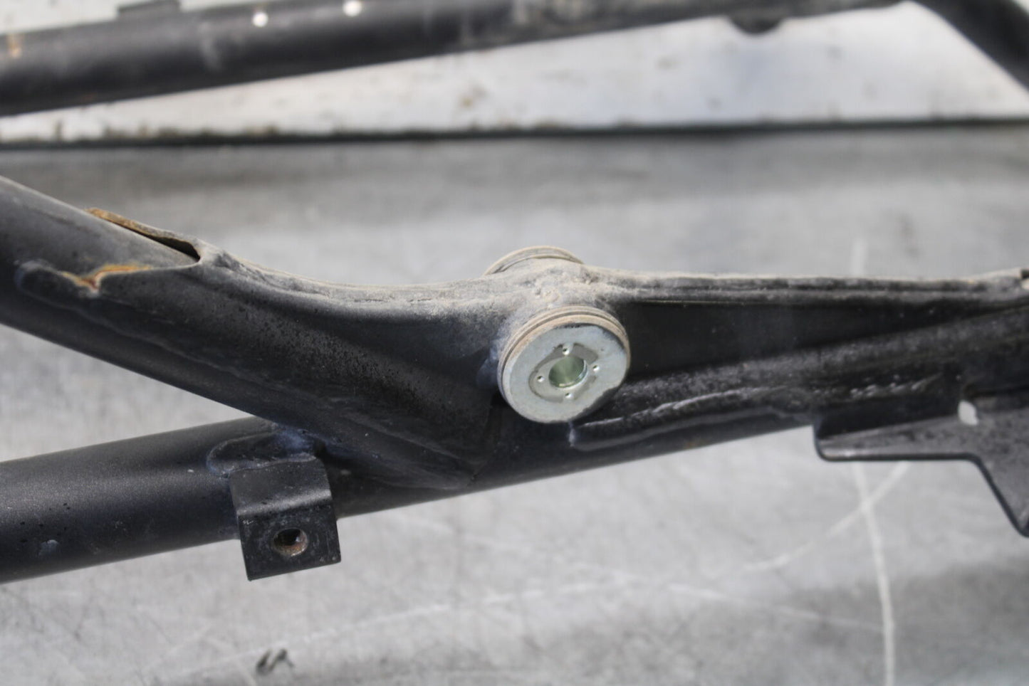 08-18 KAWASAKI KLR650 REAR SUBFRAME BACK SUB FRAME BB707