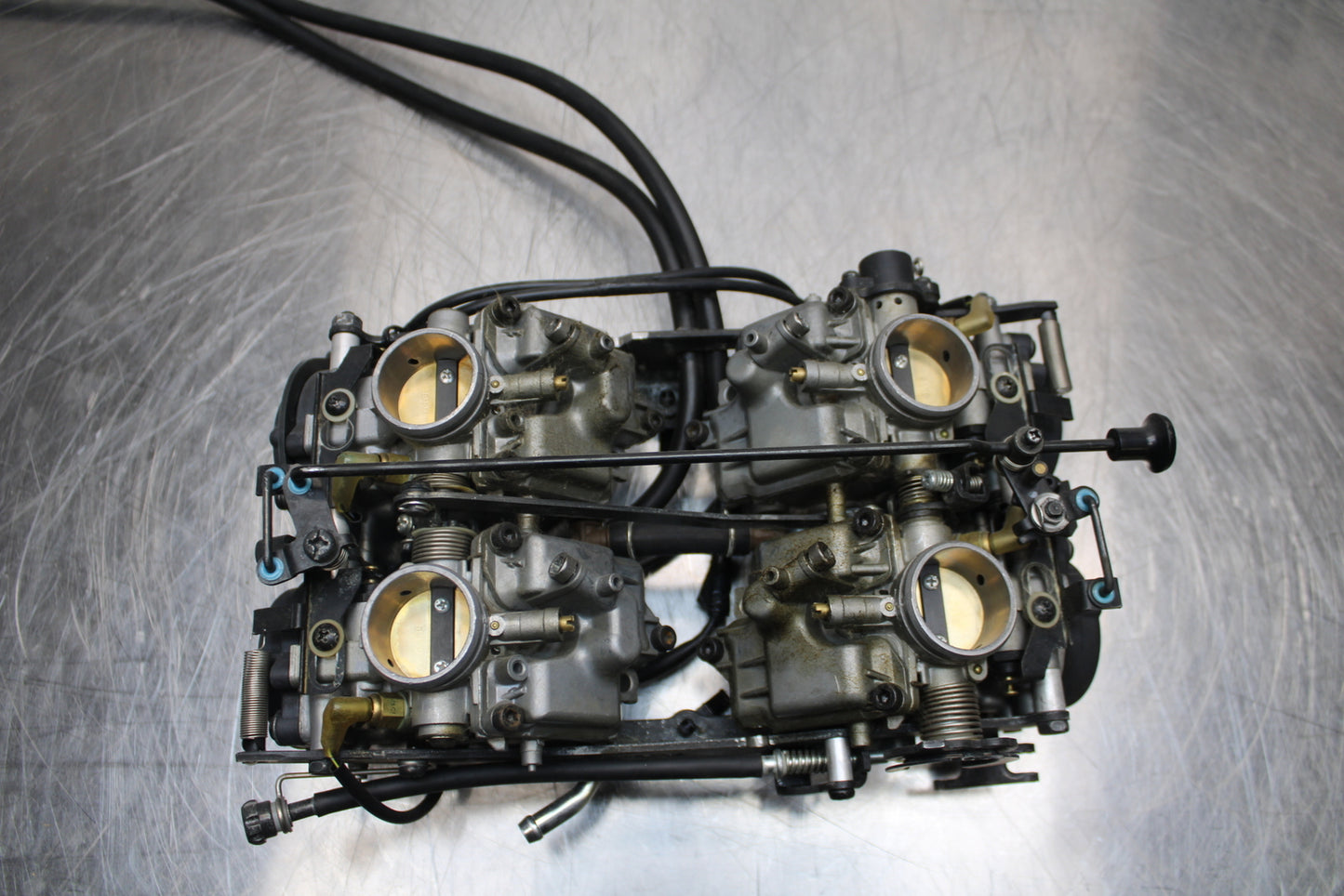 09 YAMAHA ROYAL STAR XVZ1300TF VENTURE CARB CARBURETOR SET BB151