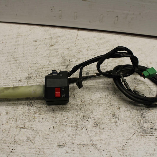 90-07 KAWASAKI ZZR 250 LEFT CLIP ON HANDLE HORN SIGNALS SWITCH SWITCHES BB298
