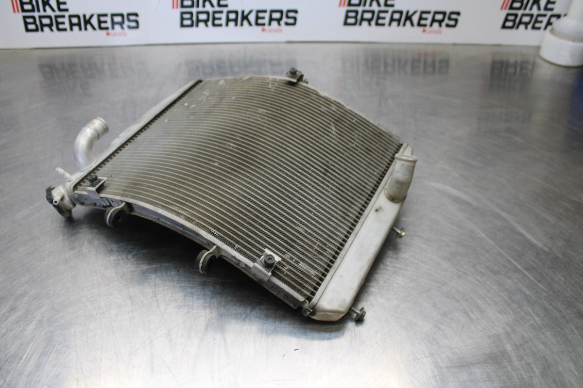 07-08 KAWASAKI NINJA ZX6R ENGINE RADIATOR MOTOR COOLER COOLING RADIATER BB175