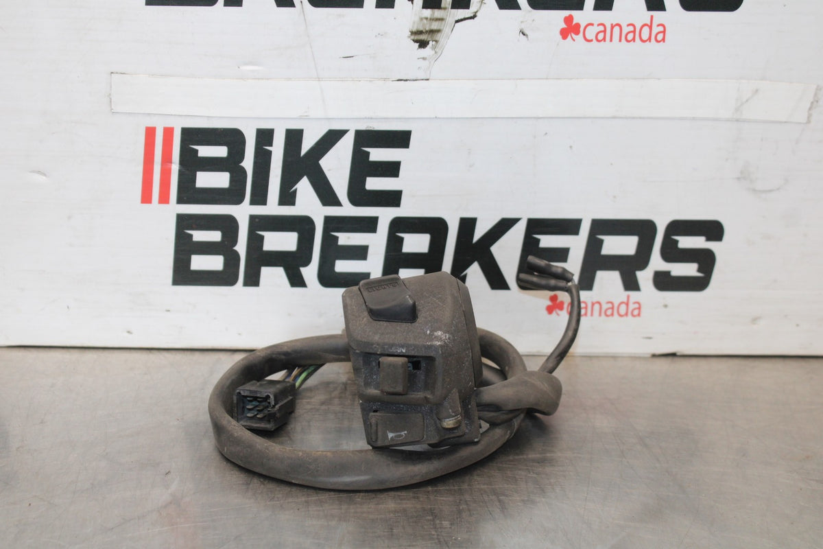 06-07 HONDA INTERCEPTOR 800 VFR800 LEFT CLIP ON HANDLE HORN SIGNALS SWITCH BB917