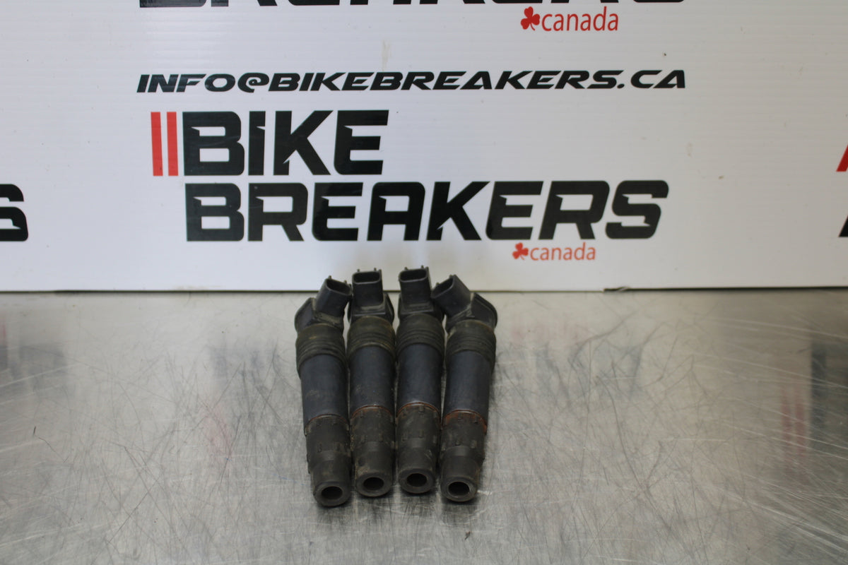 03-06 KAWASAKI Z1000 IGNITION COILS COIL SPARK PLUG CAPS BB164