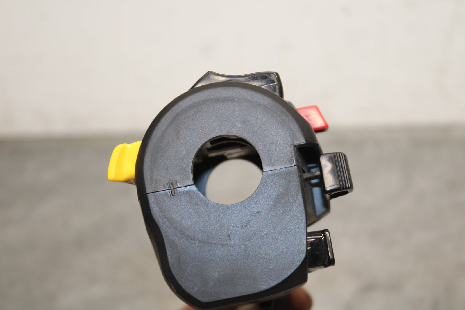 09 SUZUKI GSXR600 LEFT CLIP ON HANDLE HORN SIGNALS SWITCH SWITCHES BB759