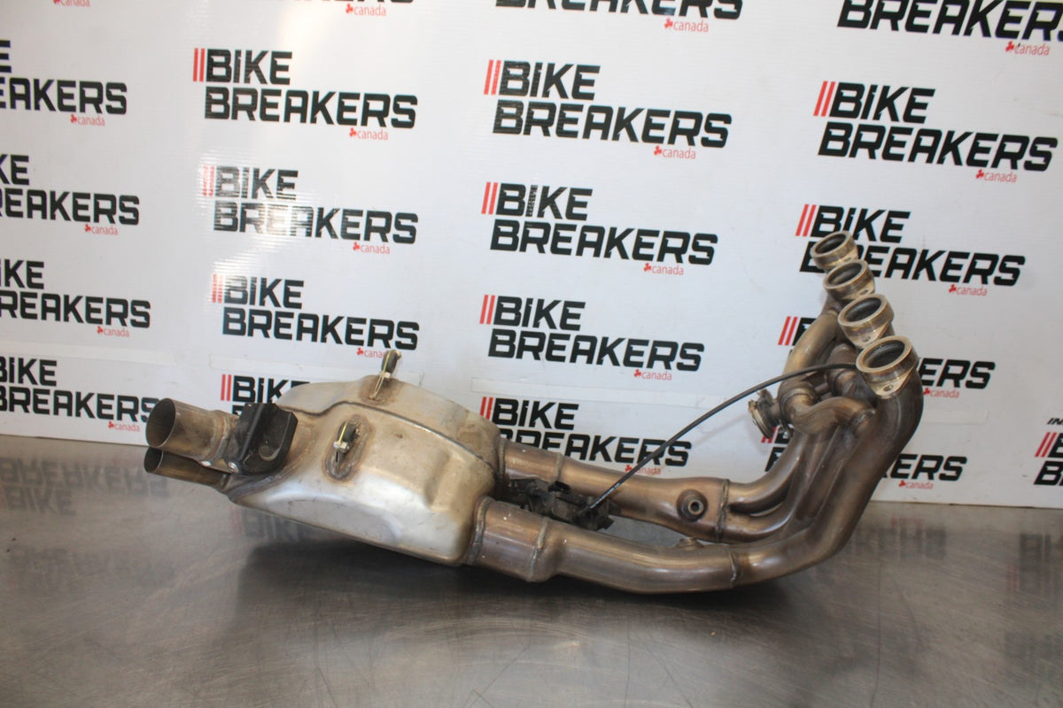 14 BMW S1000R EXHAUST HEADER PIPES MANIFOLD BB604