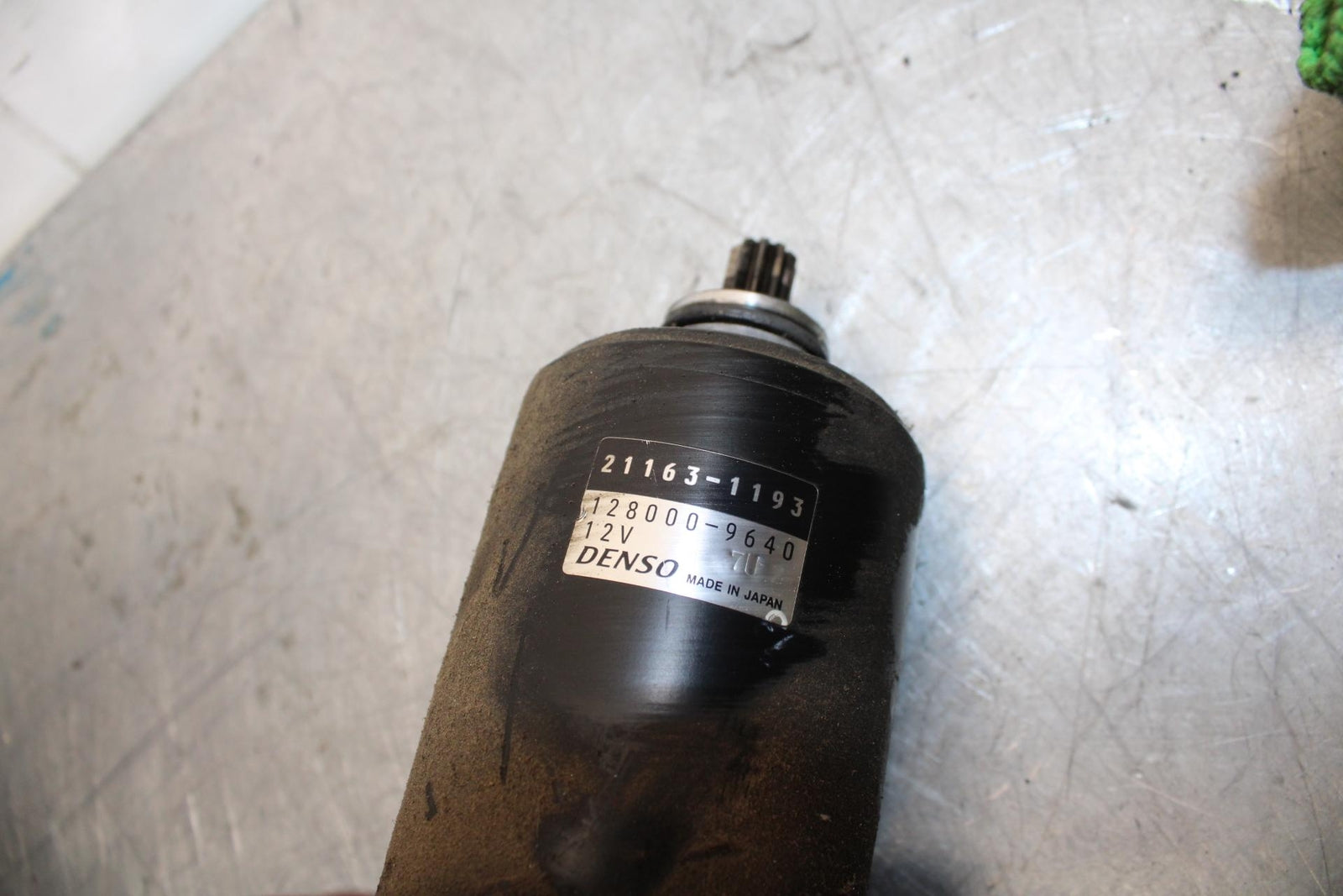 96-03 KAWASAKI NINJA ZX7R ENGINE STARTING STARTER MOTOR -DC 12V BB438