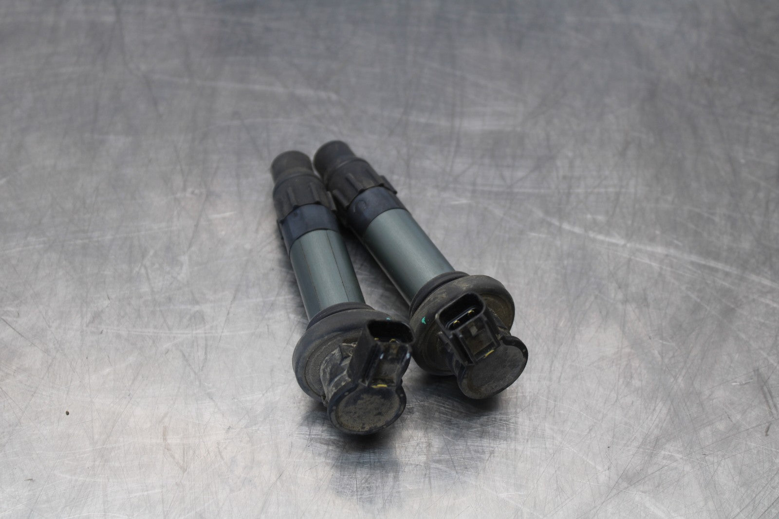 18-23 KAWASAKI NINJA 400 EX400 ABS IGNITION COILS COIL SPARK PLUG CAPS BB177