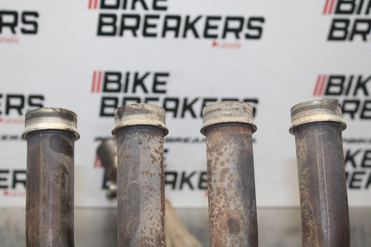08-09 YAMAHA YZF R6S EXHAUST HEADER PIPES MANIFOLD BB796