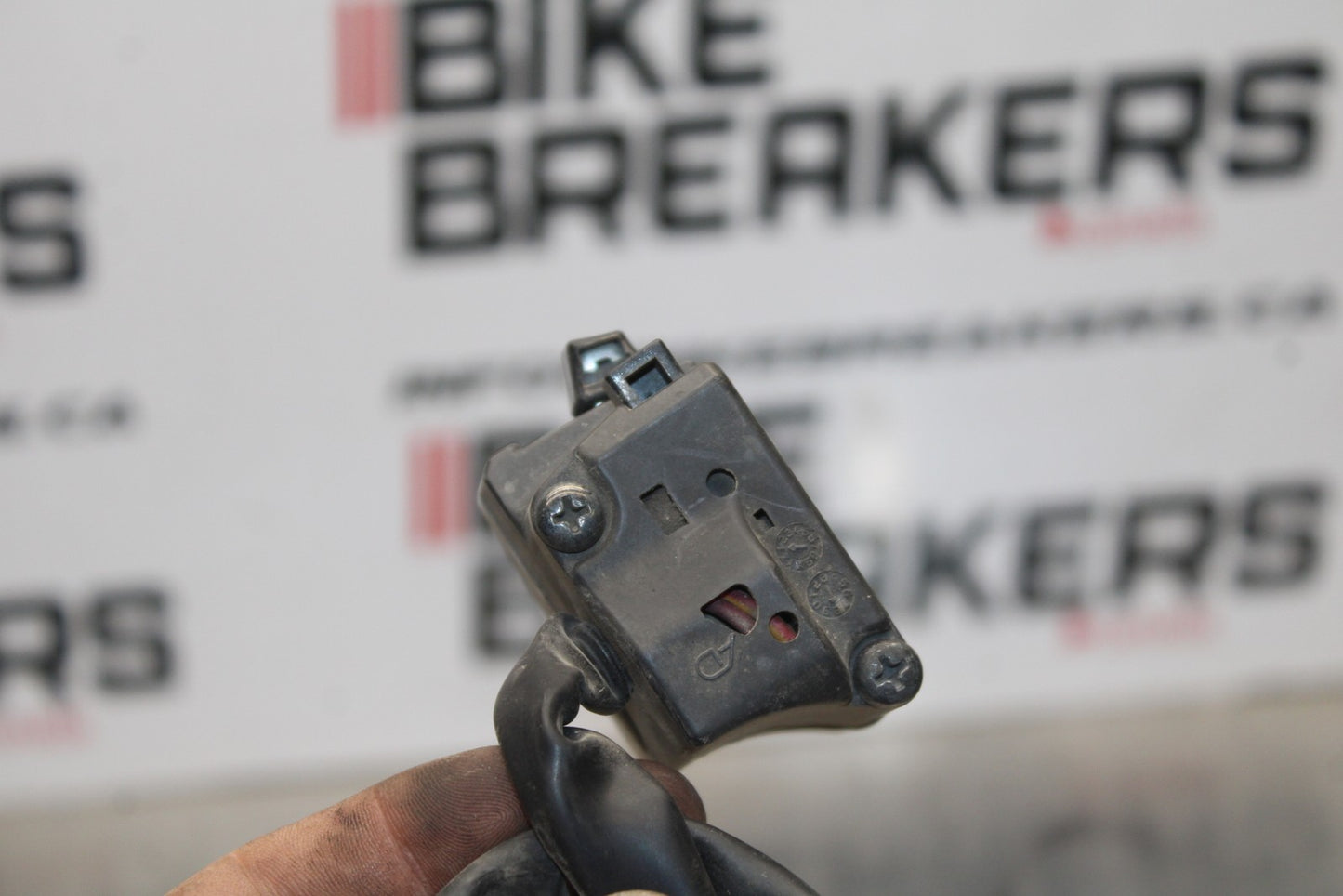 07-08 KAWASAKI NINJA ZX6R RIGHT CLIP ON HANDLE KILL OFF START SWITCH  BB203