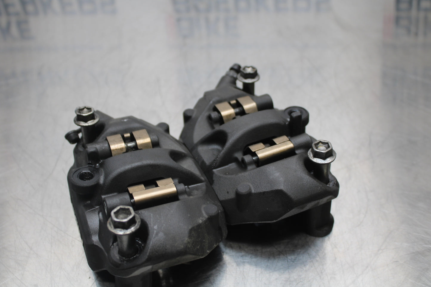 13-17 KAWASAKI NINJA ZX6R ZX636 ABS RIGHT LEFT FRONT BRAKE CALIPER SET BB143