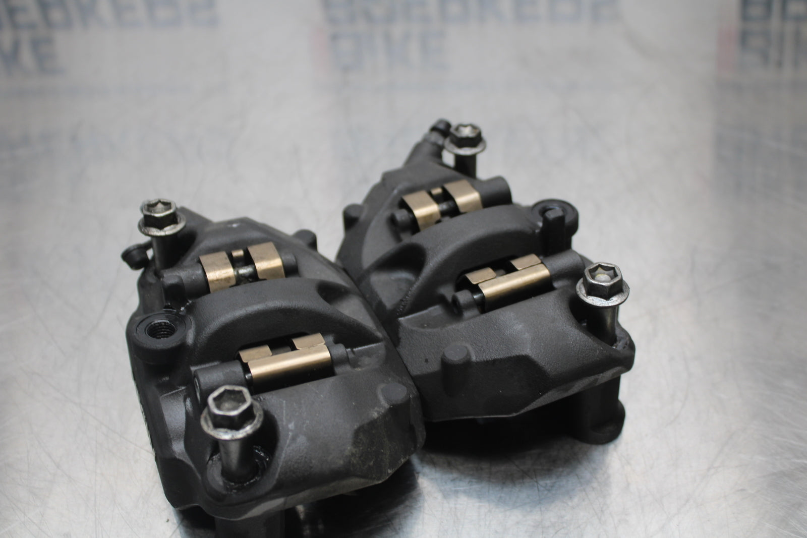 13-17 KAWASAKI NINJA ZX6R ZX636 ABS RIGHT LEFT FRONT BRAKE CALIPER SET BB143