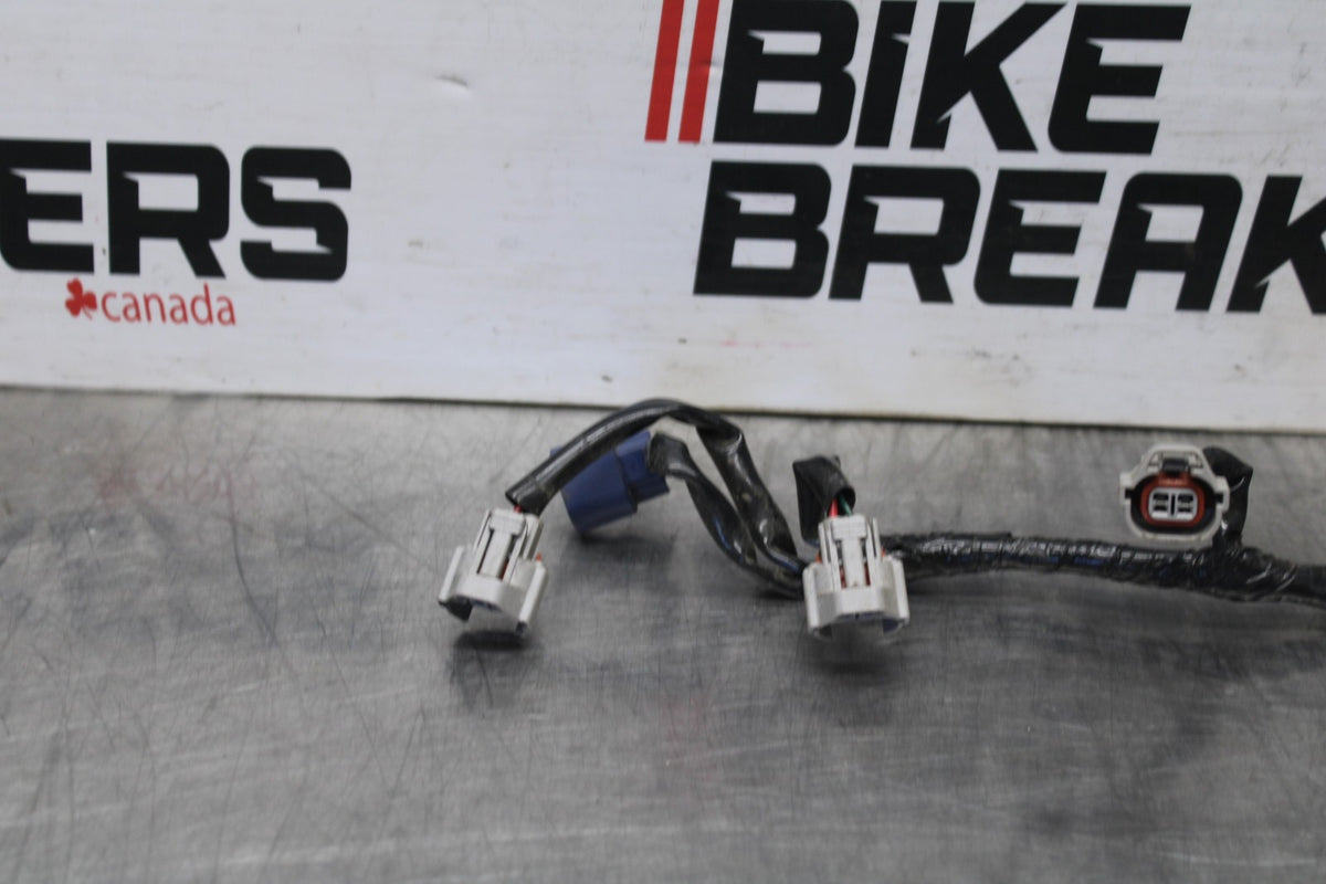 08-16 YAMAHA YZF R6 INJECTOR WIRING HARNESS WIRE LOOM BB929