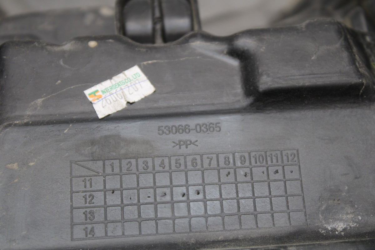 13 KAWASAKI NINJA 650 EX650F ABS FRONT DRIVERS SEAT PAD SADDLE PILLION BB828