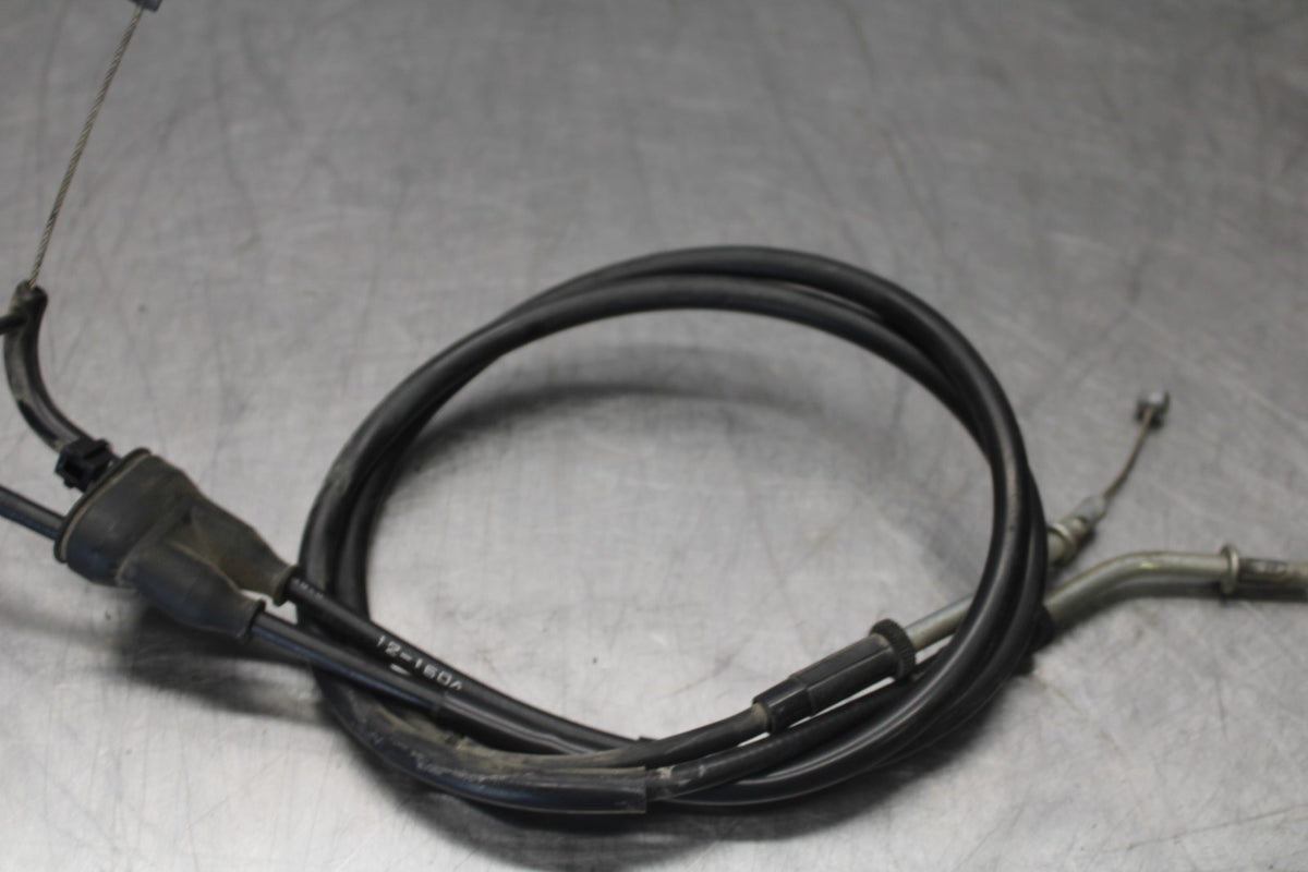00-05 KAWASAKI NINJA ZX12R THROTTLE CABLES LINES BB892