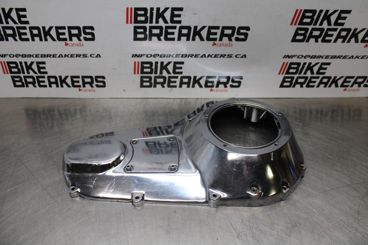 99-00 HARLEY-DAVIDSON ELECTRA GLIDE FLHT PRIMARY CLUTCH SIDE ENGINE COVER BB805