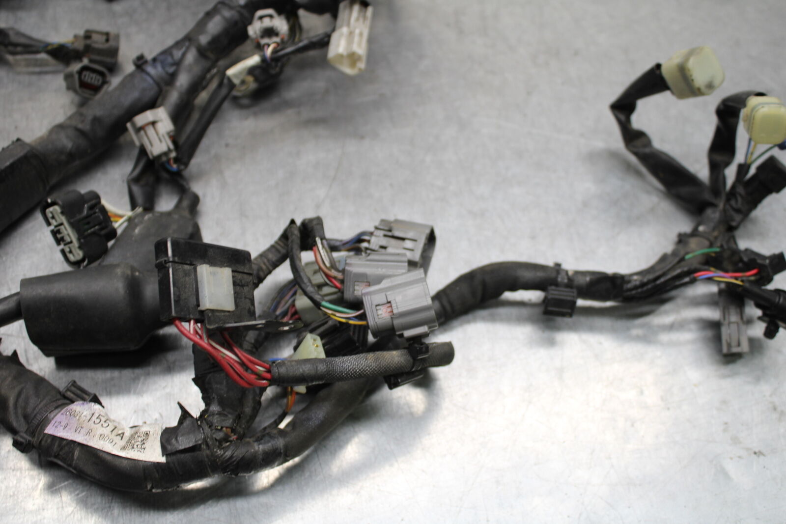 13-18 KAWASAKI NINJA ZX6R MAIN ENGINE WIRING HARNESS MOTOR WIRE LOOM BB118