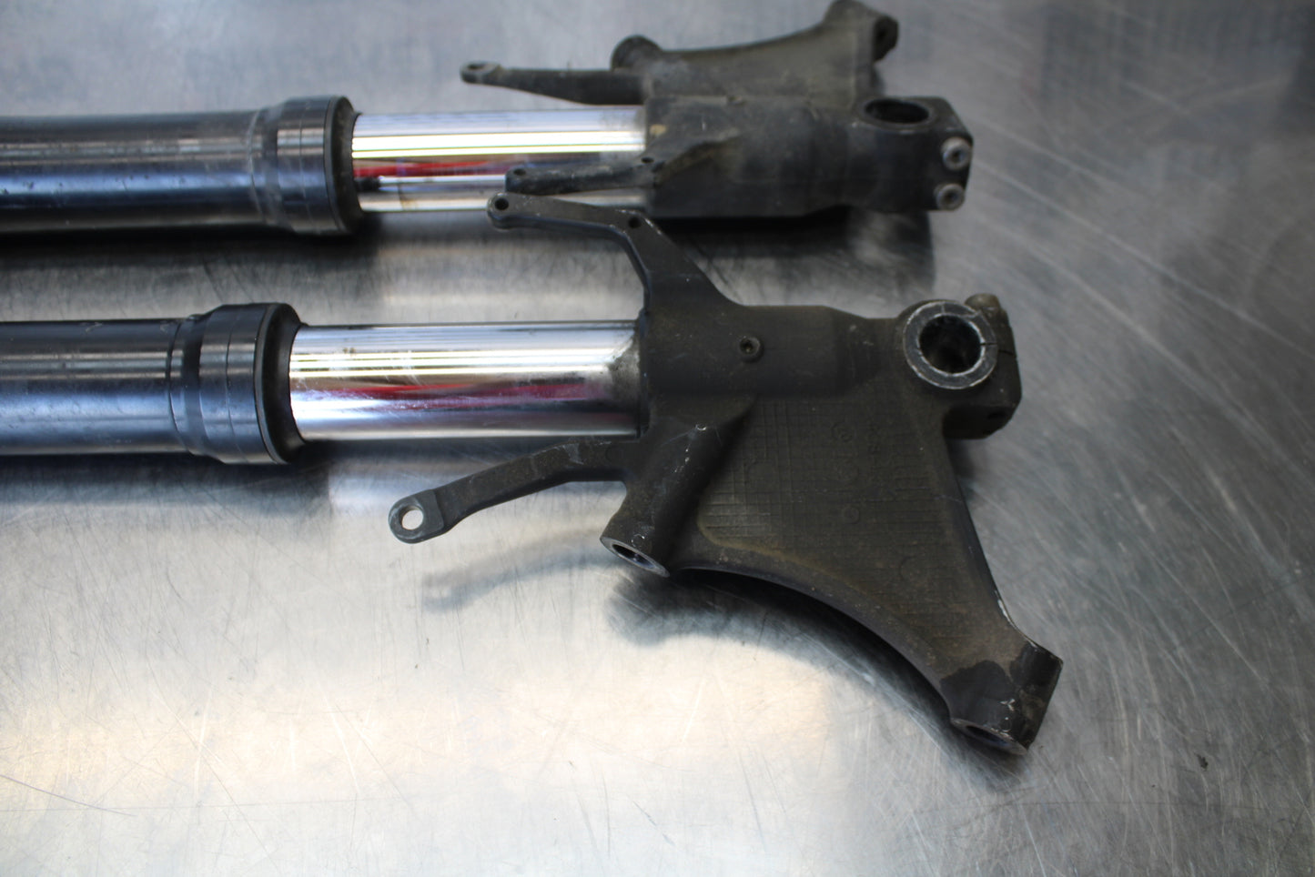 07-08 YAMAHA YZF R1 FRONT FORKS SHOCK SUSPENSION SET PAIR BB160