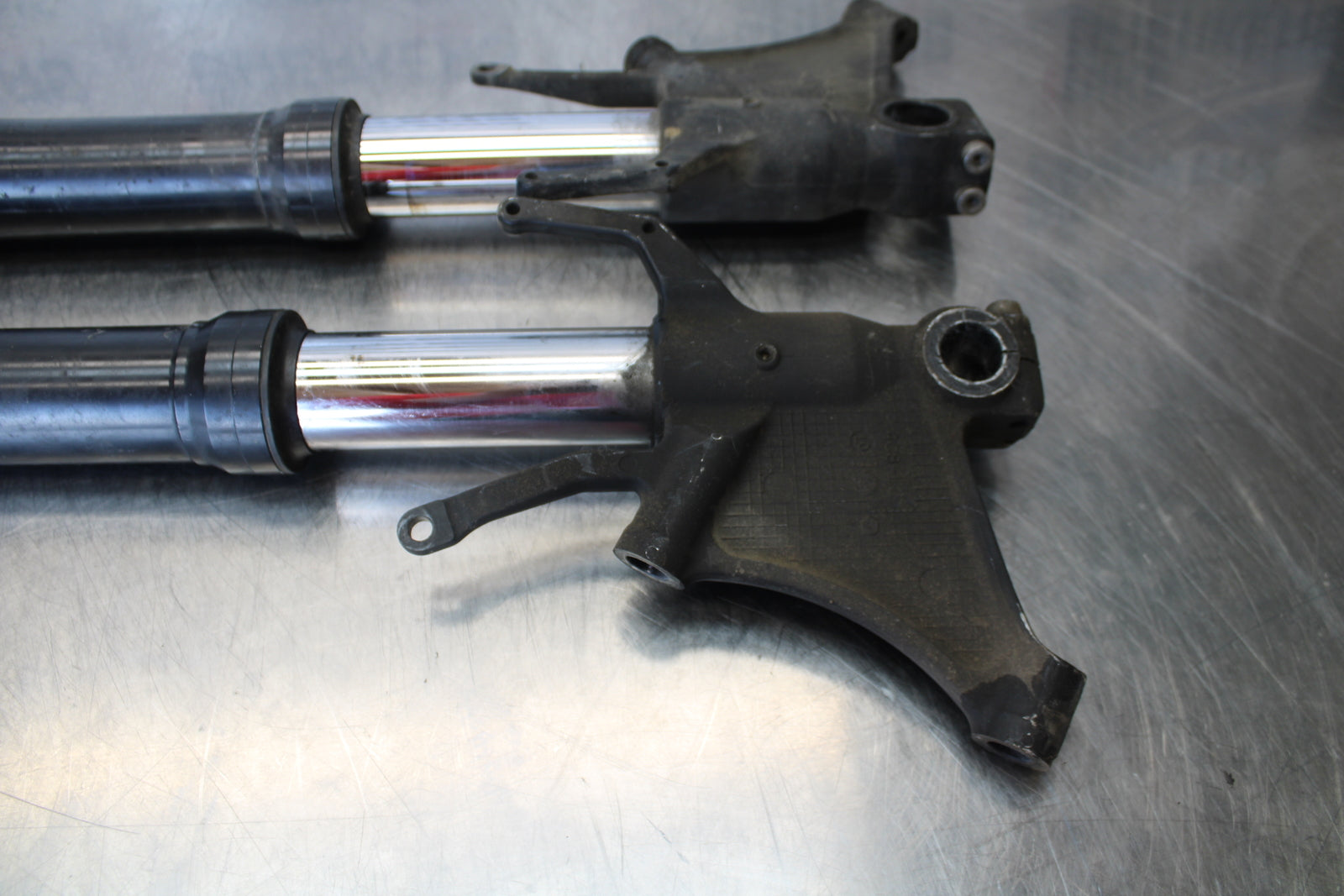 07-08 YAMAHA YZF R1 FRONT FORKS SHOCK SUSPENSION SET PAIR BB160