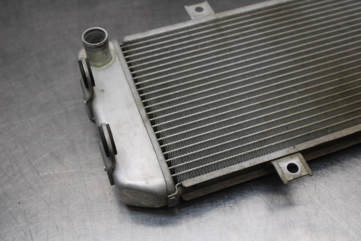 06 KAWASAKI NINJA 650 EX650 ENGINE RADIATOR MOTOR COOLER COOLING RADIATER BB823