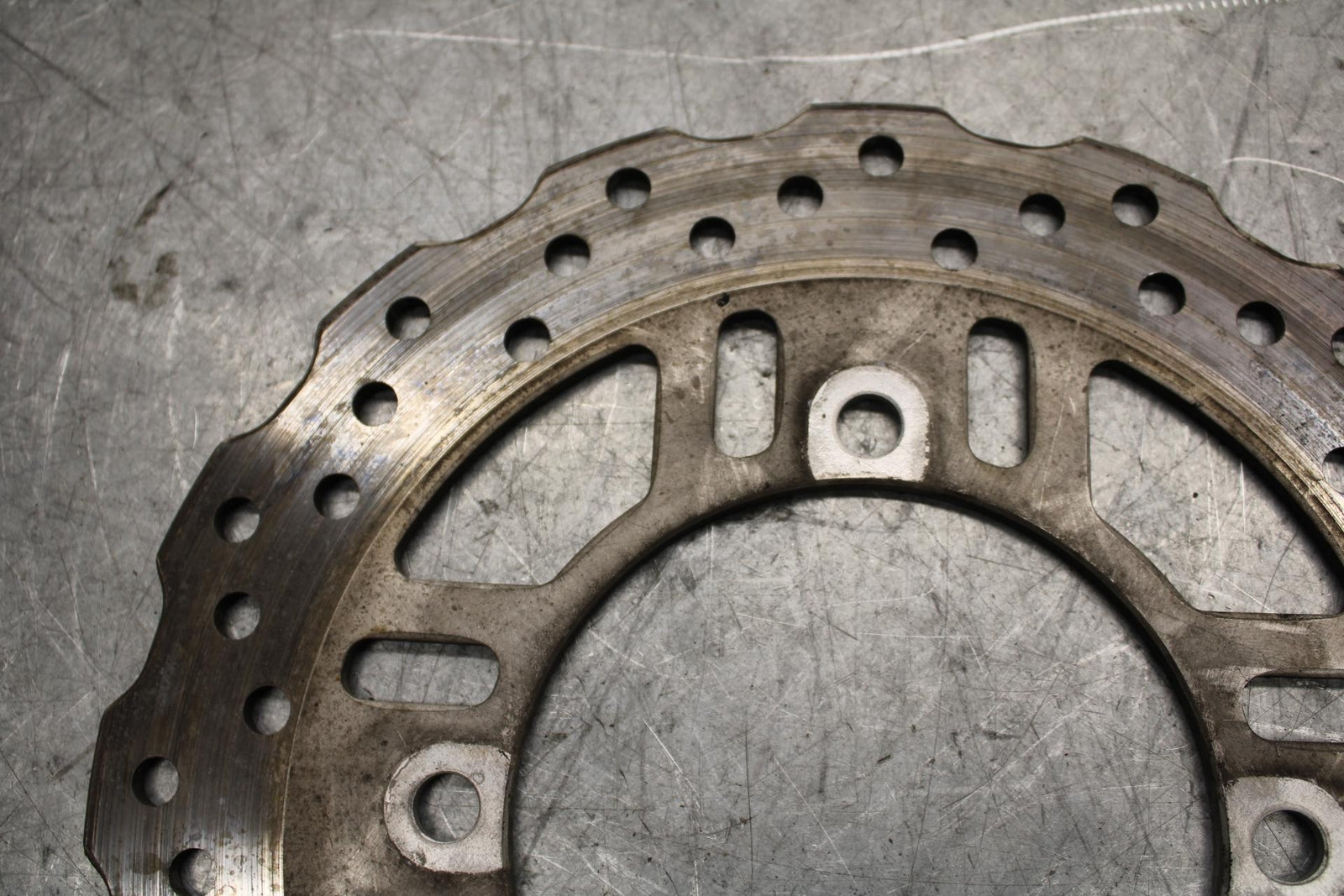 17 KAWASAKI Z900 ZR900 REAR ROTOR BACK BRAKE DISC ABS RING BB549