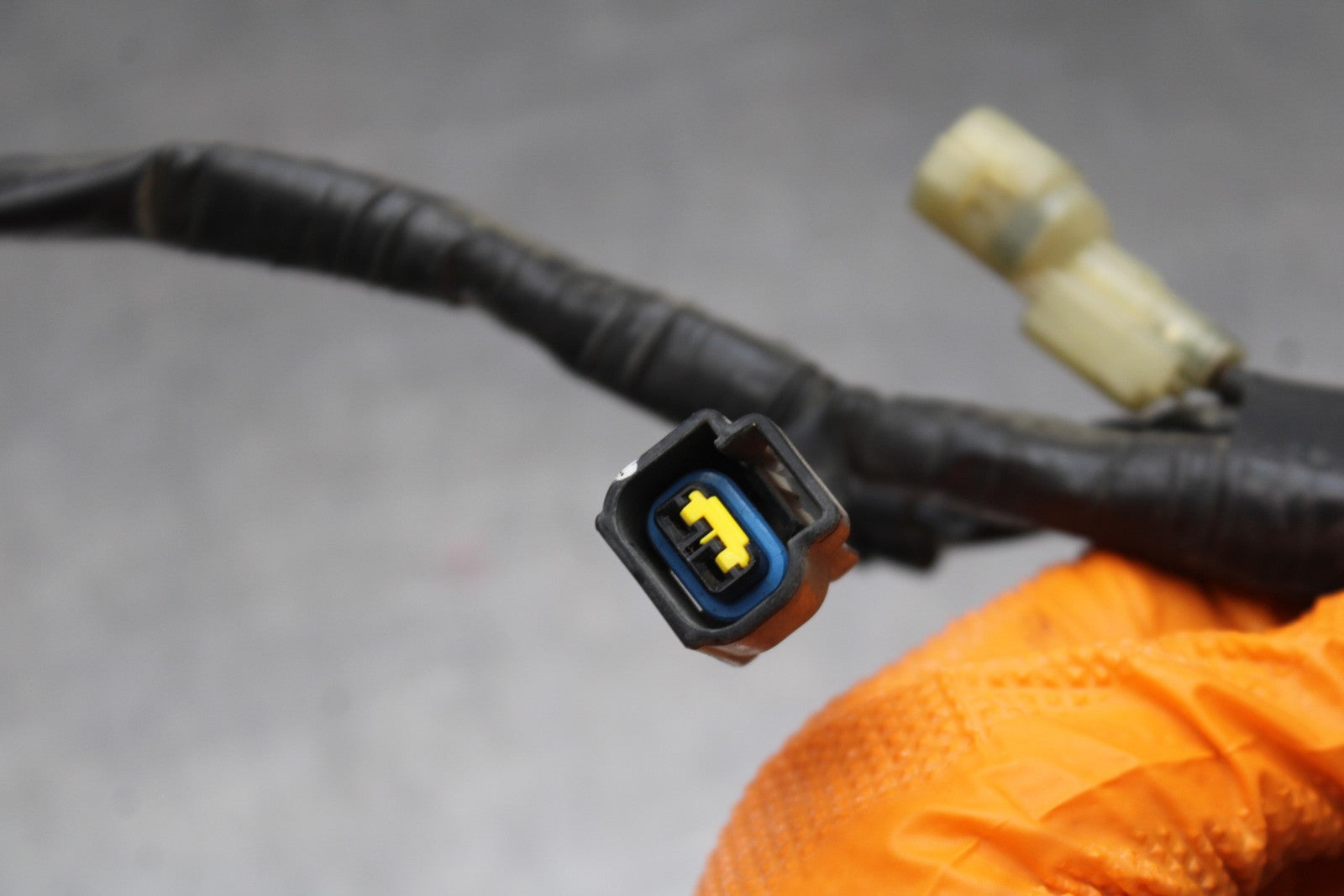07-08 YAMAHA YZF R1 IGNITION COIL WIRING HARNESS WIRE LOOM BB771