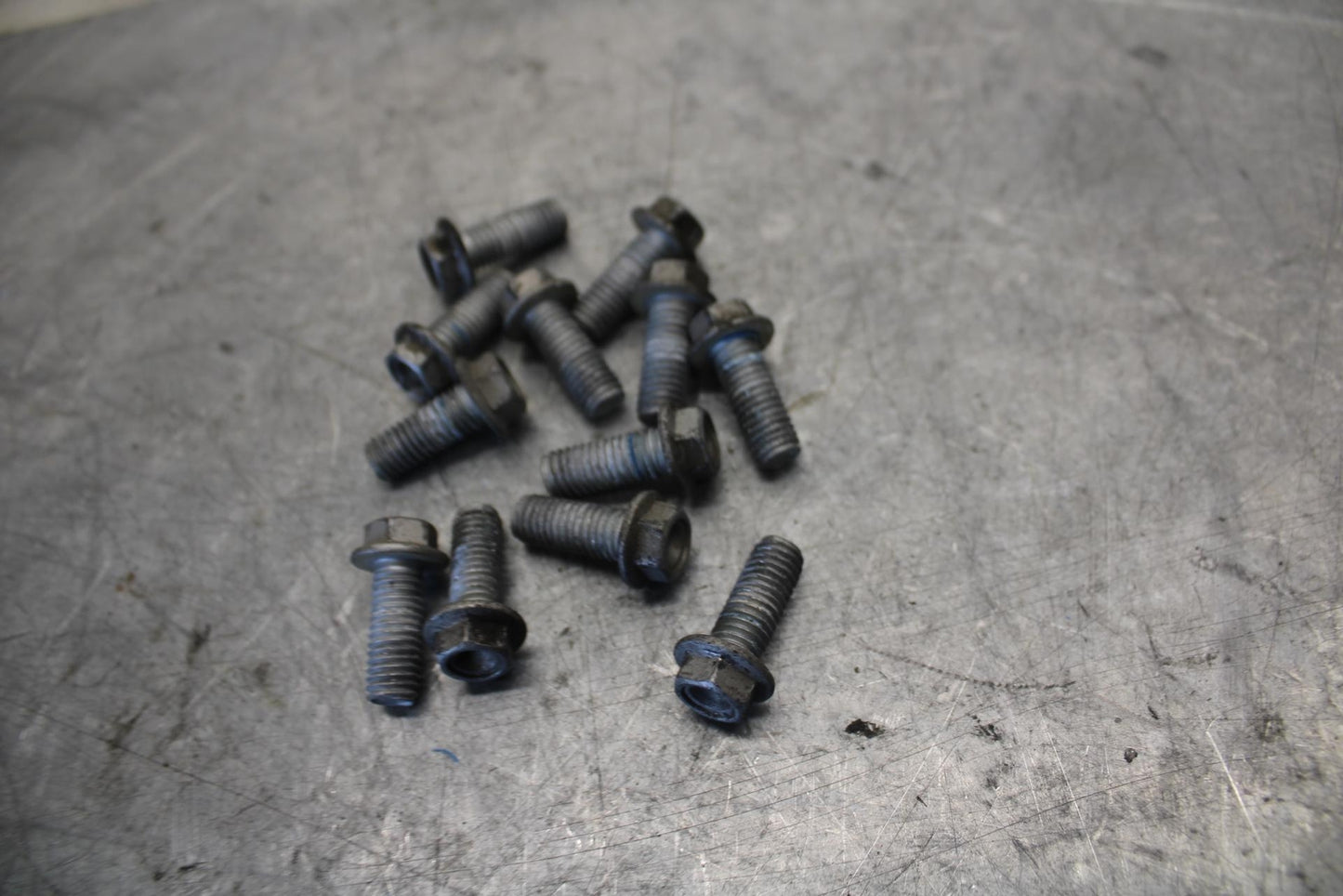 2009 Aprilia Shiver 750 SL750 FRONT BRAKE ROTOR BOLTS DISC HARDWARE  BB506