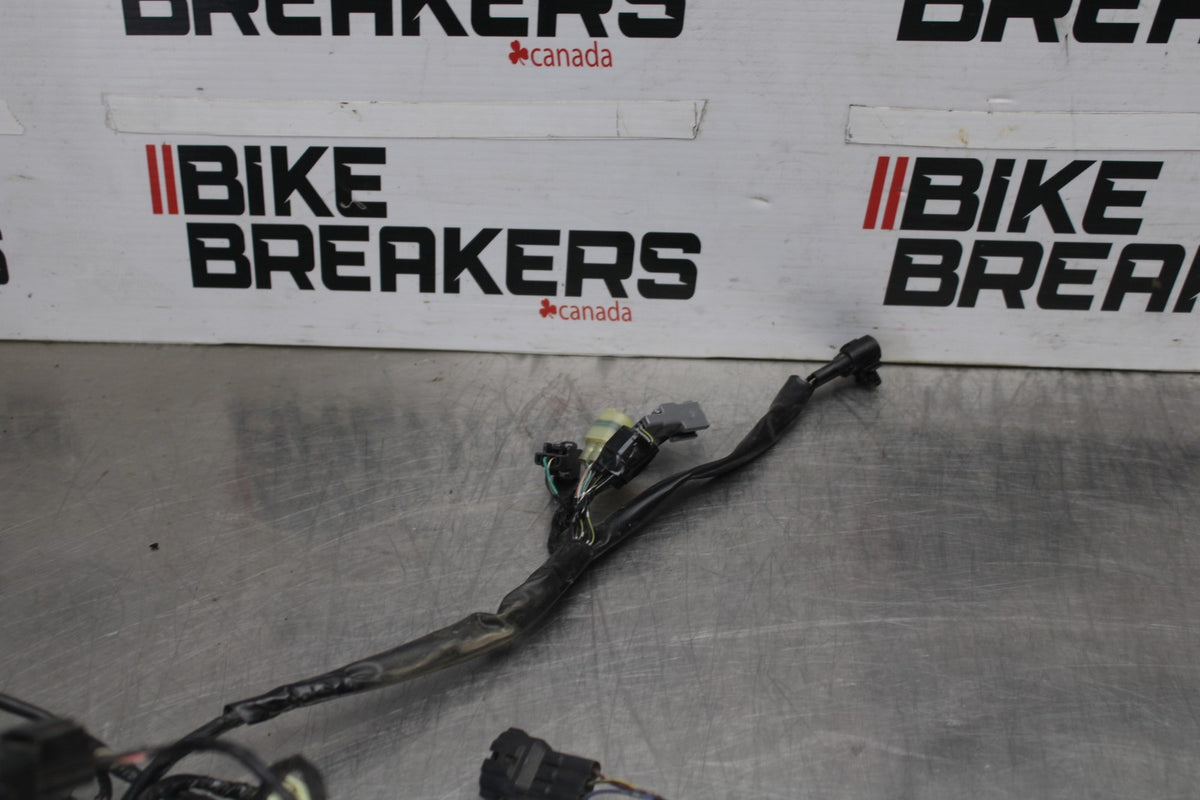12 KAWASAKI NINJA 650 EX650E MAIN ENGINE WIRING HARNESS MOTOR WIRE LOOM BB926