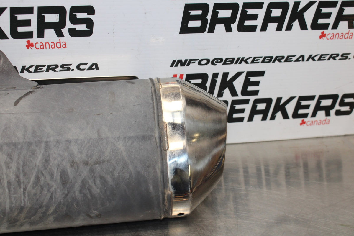 17-24 SUZUKI SV650 EXHAUST PIPE MUFFLER SLIP ON CAN SILENCER BB829