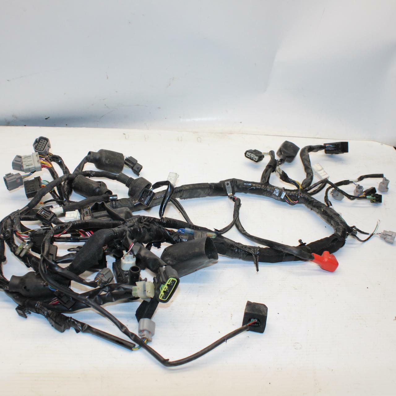 13-18 KAWASAKI NINJA ZX6R MAIN ENGINE WIRING HARNESS MOTOR WIRE LOOM BB353
