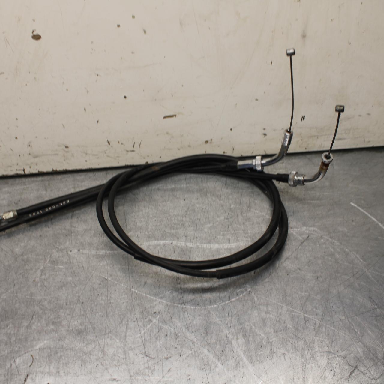 01-02 HONDA SHADOW SPIRIT 750 THROTTLE CABLES LINES BB632