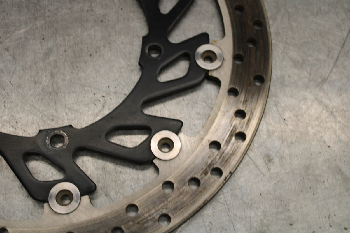 09-14 YAMAHA YZF R1 FRONT LEFT RIGHT BRAKE ROTORS DISCS 14B-2581T-00-00 BB696