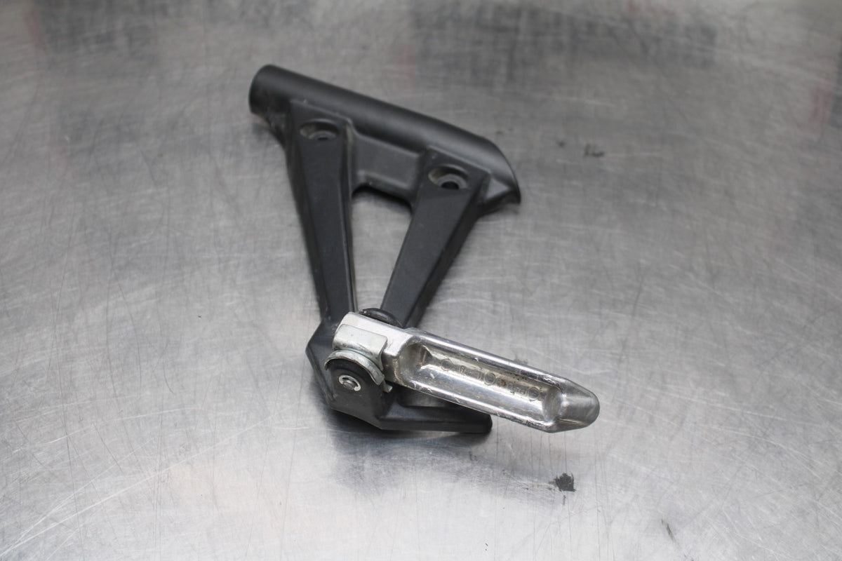 08-12 KAWASAKI NINJA 250R EX250J LEFT REAR BACK PASSENGER PEG BB784