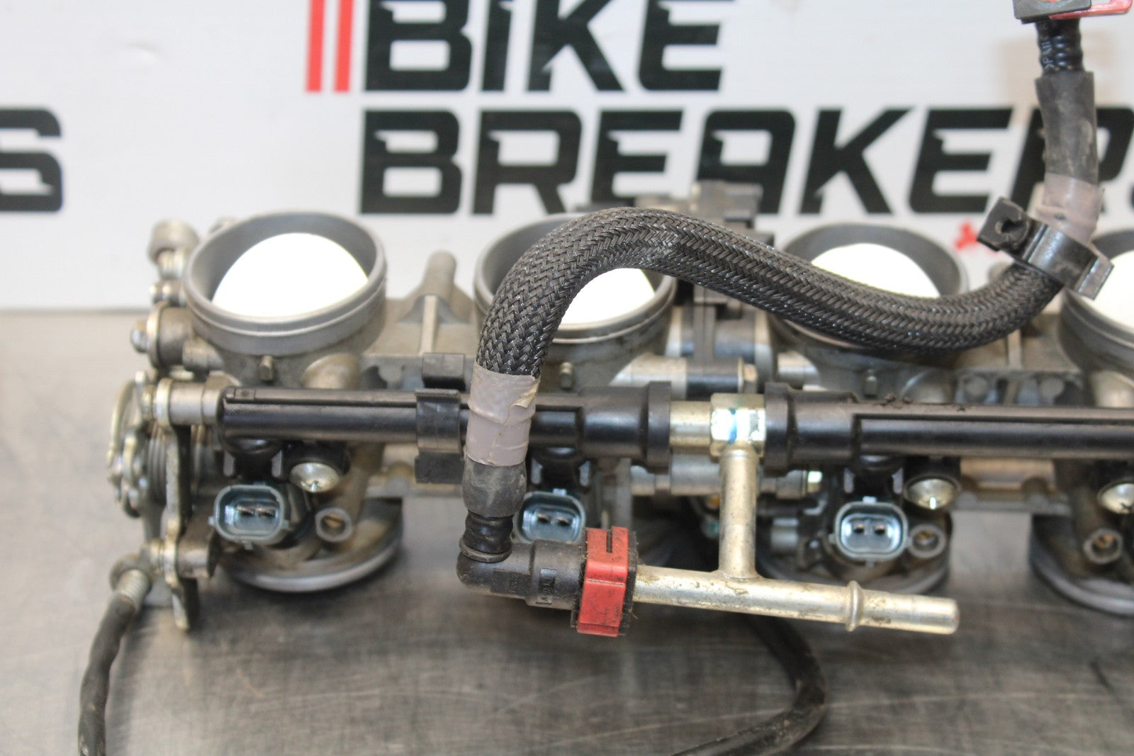 07-08 KAWASAKI NINJA ZX6R MAIN FUEL INJECTORS / THROTTLE BODIES BB203