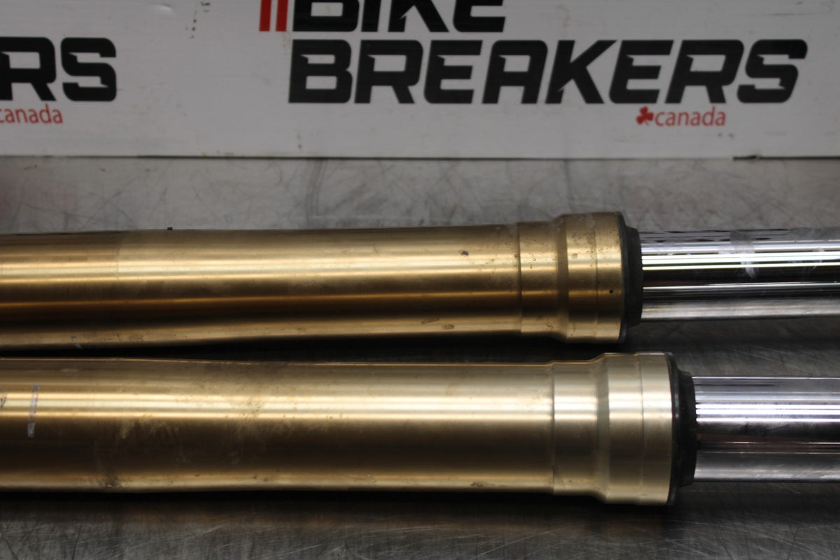06-07 SUZUKI GSXR 600 FRONT FORKS SHOCK SUSPENSION SET PAIR BB178