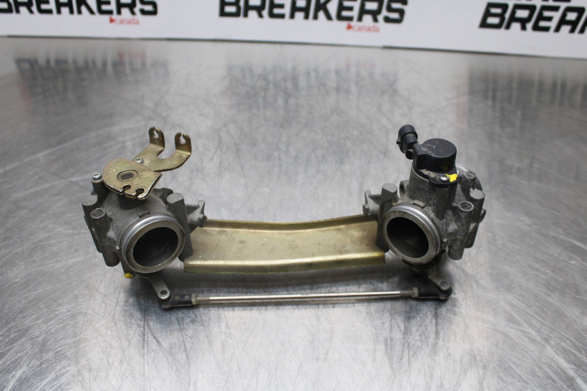 08 MOTO GUZZI BREVA 750 THROTTLE BODIES BB154