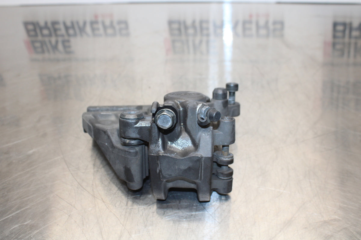 13-17 KAWASAKI NINJA ZX6R ZX636 ABS BACK BRAKE CALIPER W MOUNT BRACKET BB143
