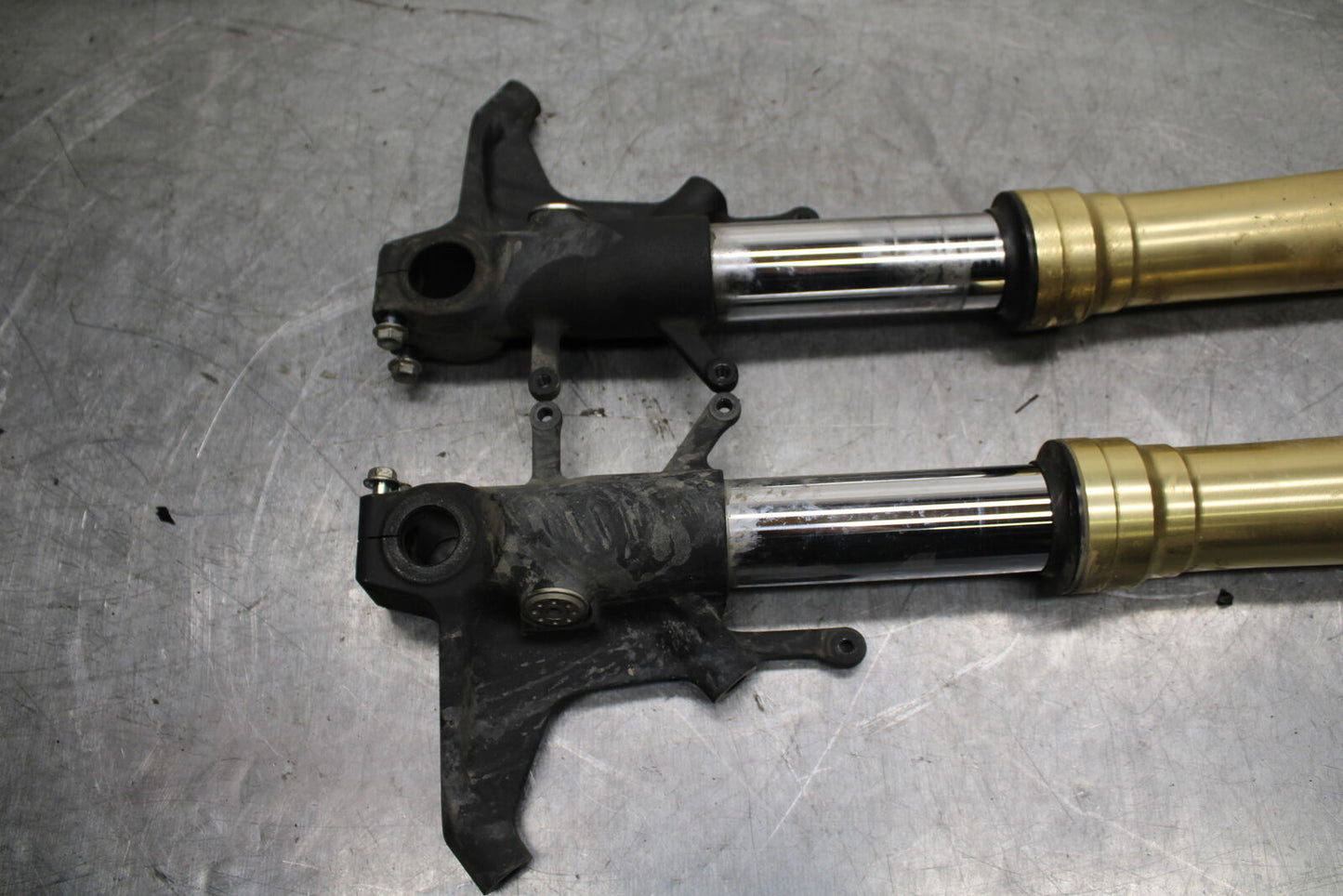 11-24 SUZUKI GSXR750 FRONT FORKS SHOCK SUSPENSION SET PAIR BB714