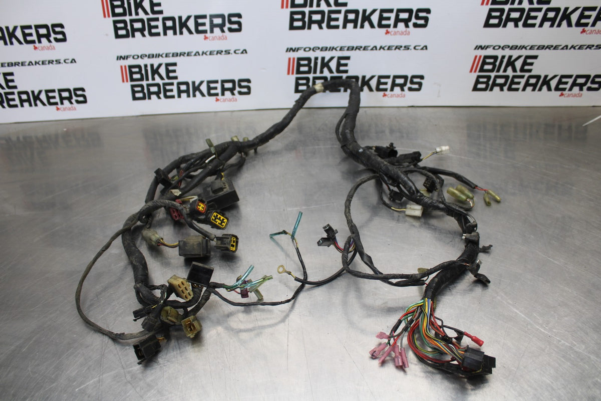 03-08 KAWASAKI VULCAN 1600 MAIN ENGINE WIRING HARNESS MOTOR WIRE LOOM BB196