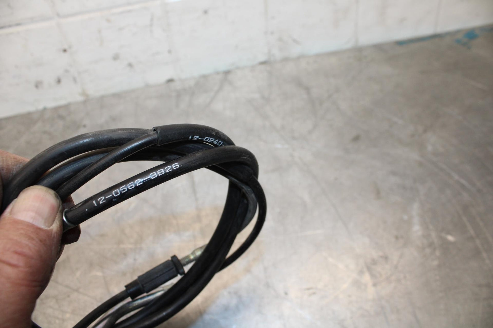 12-17 KAWASAKI NINJA 650 THROTTLE CABLES LINES BB470