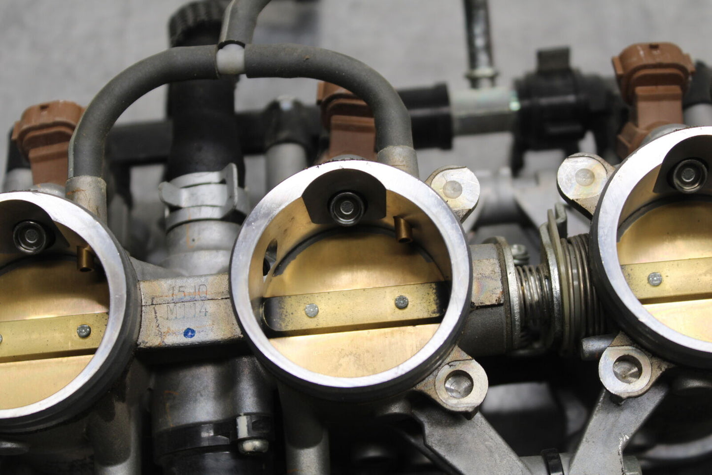 11-24 SUZUKI GSXR750 MAIN FUEL INJECTORS / THROTTLE BODIES 13406-15J00 BB714