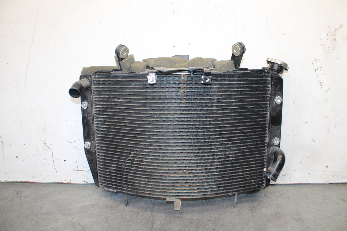 08-16 YAMAHA YZF R6 ENGINE RADIATOR MOTOR COOLER COOLING RADIATER BB665