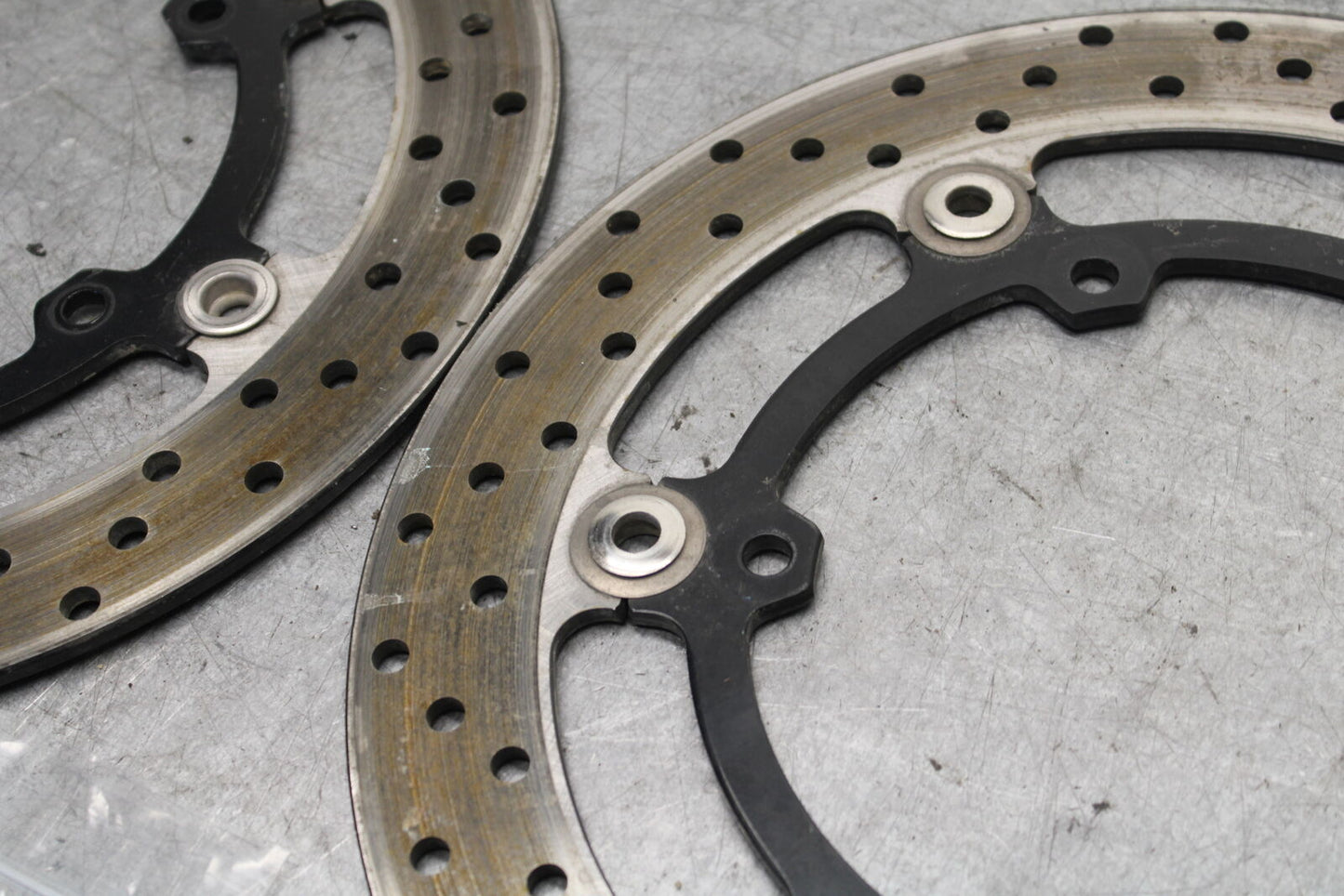 16-21 YAMAHA XSR900 FRONT LEFT RIGHT BRAKE ROTORS DISCS BB664