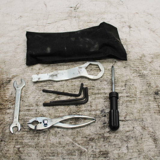 13-18 KAWASAKI NINJA ZX6R STOCK TOOLS OEM TOOL BAG KIT SET BB311