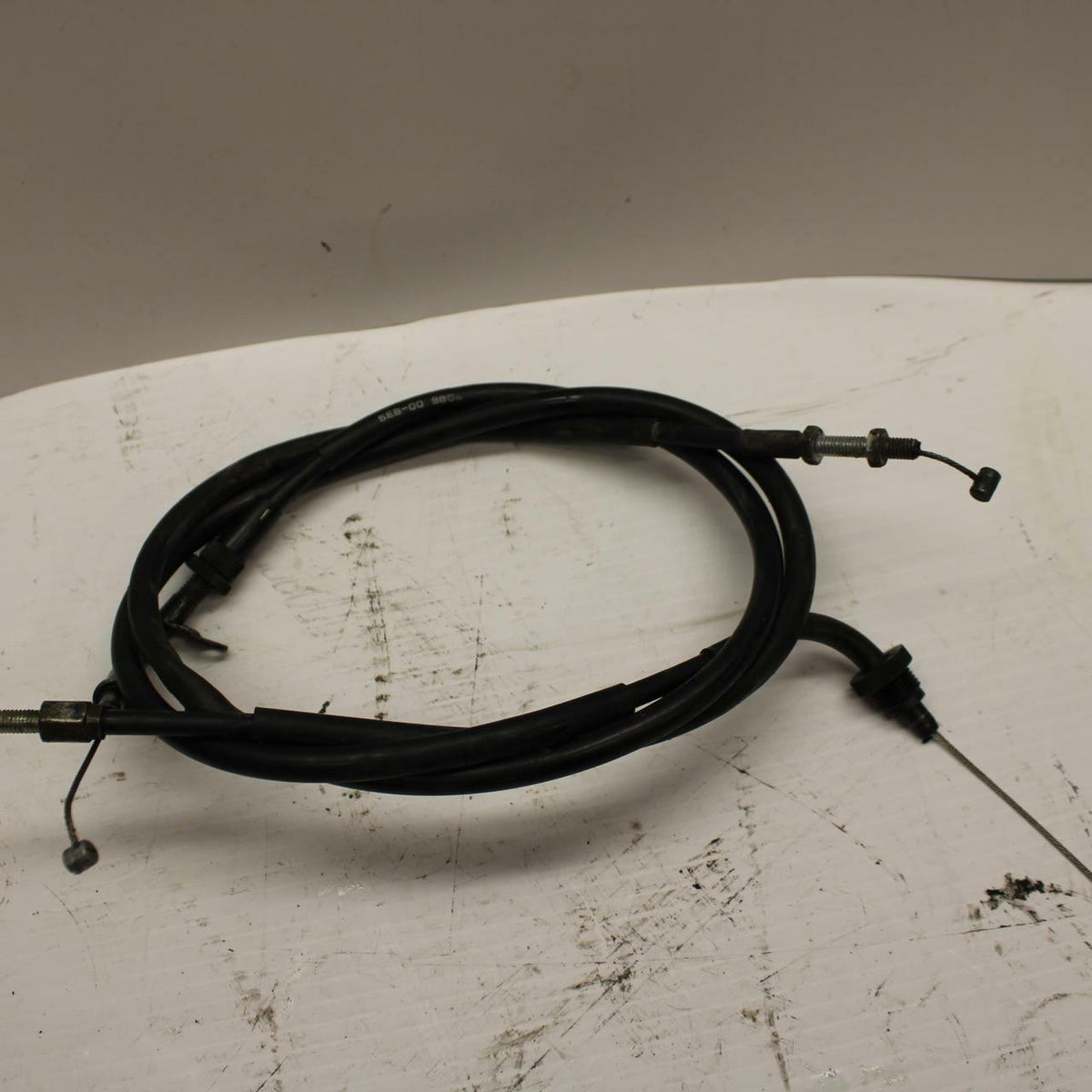 99 YAMAHA YZF R6 THROTTLE CABLES LINES 5EB-26311-00-00 5EB-26312-00-00 BB246