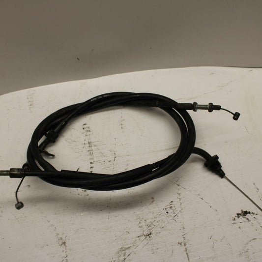 99 YAMAHA YZF R6 THROTTLE CABLES LINES 5EB-26311-00-00 5EB-26312-00-00 BB246