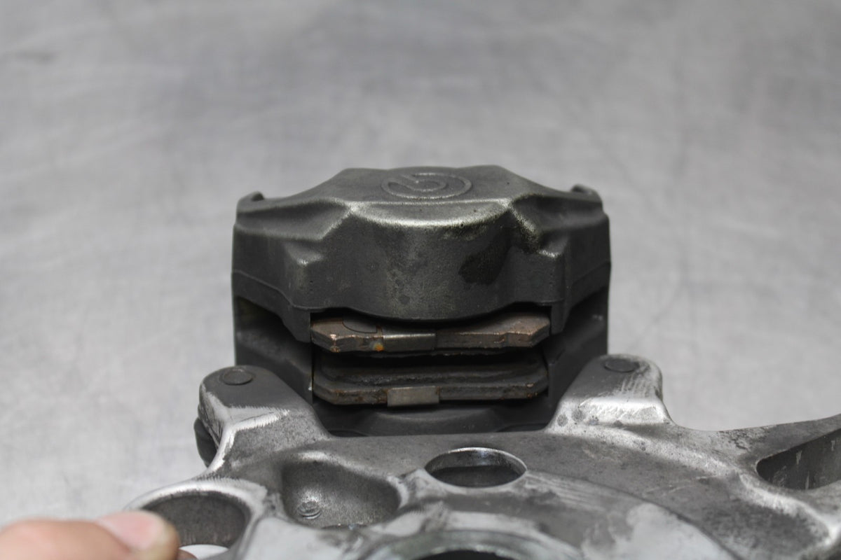 15 APRILIA RSV4 FACTORY APRC ABS REAR BACK BRAKE CALIPER W MOUNT BRACKET BB901