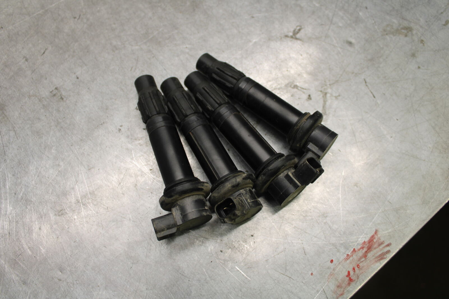 07-08 YAMAHA YZF R1 IGNITION COILS COIL SPARK PLUG CAPS 4C8-82310-00-00  BB675